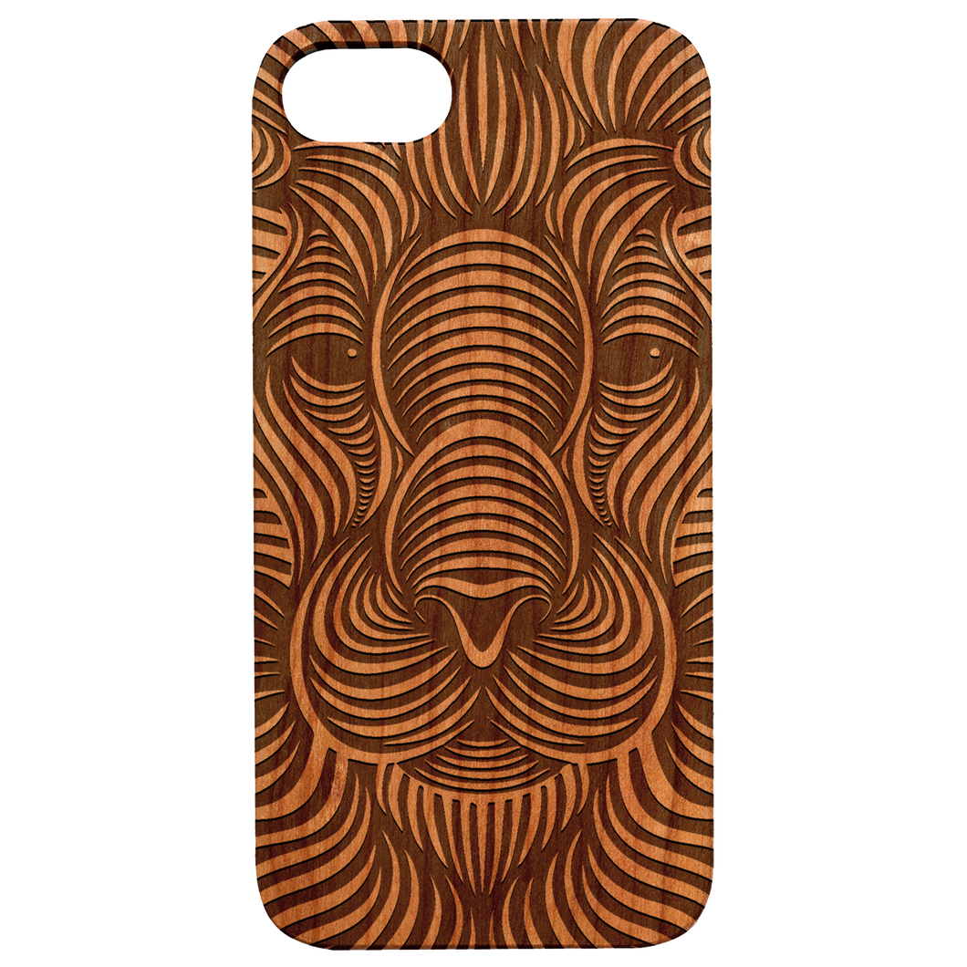 Lion Waves - Engraved